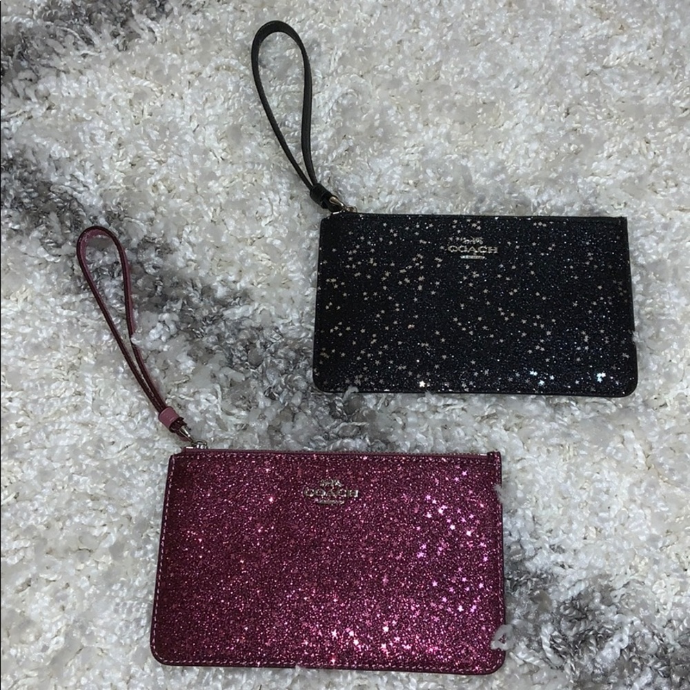 Brand new COACH wristlets